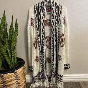 SAY WHAT Womens Large Cardigan